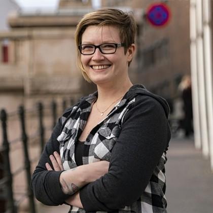 Portrettbilde av dame