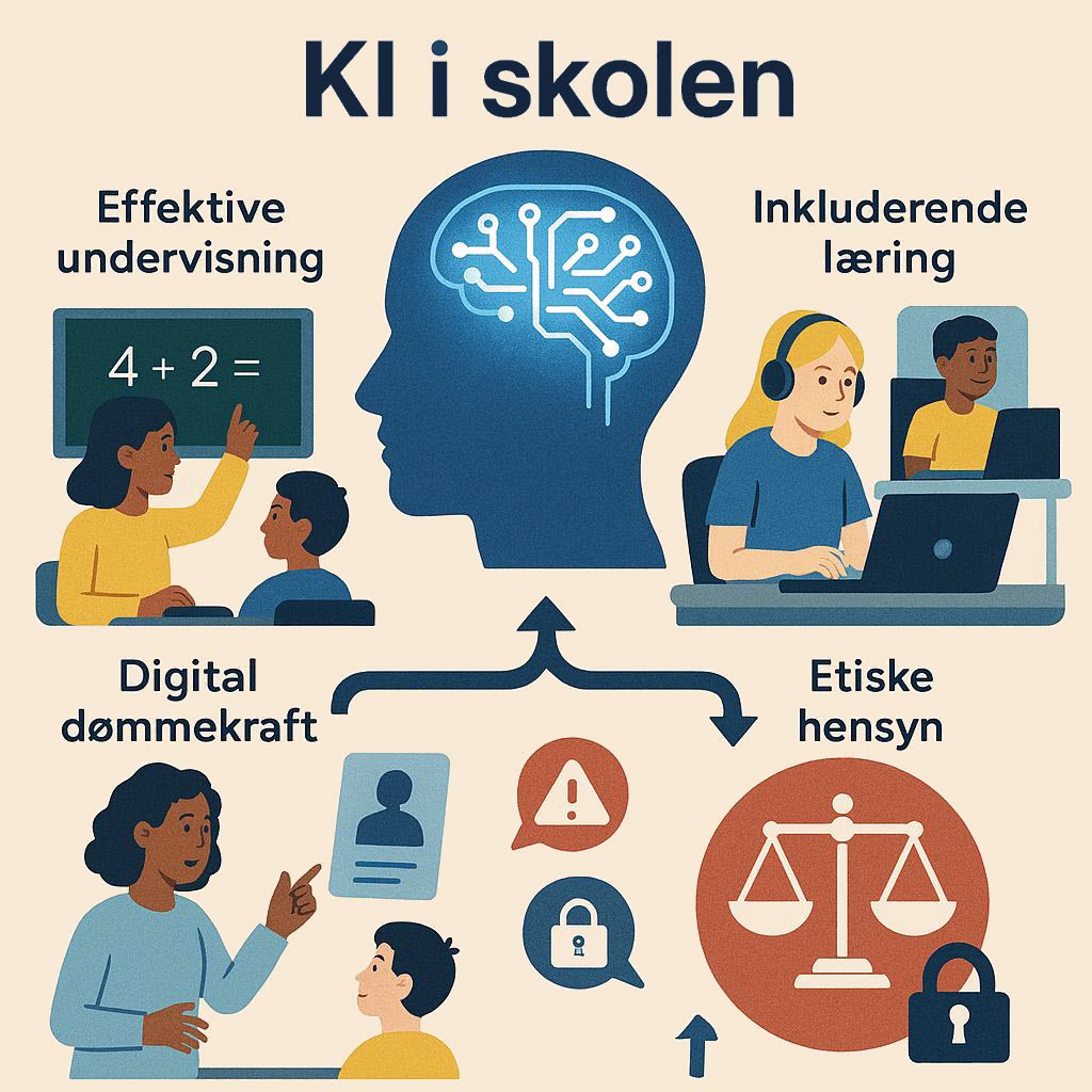 Kunstig intelligens i skolen: Muligheter og utfordringer