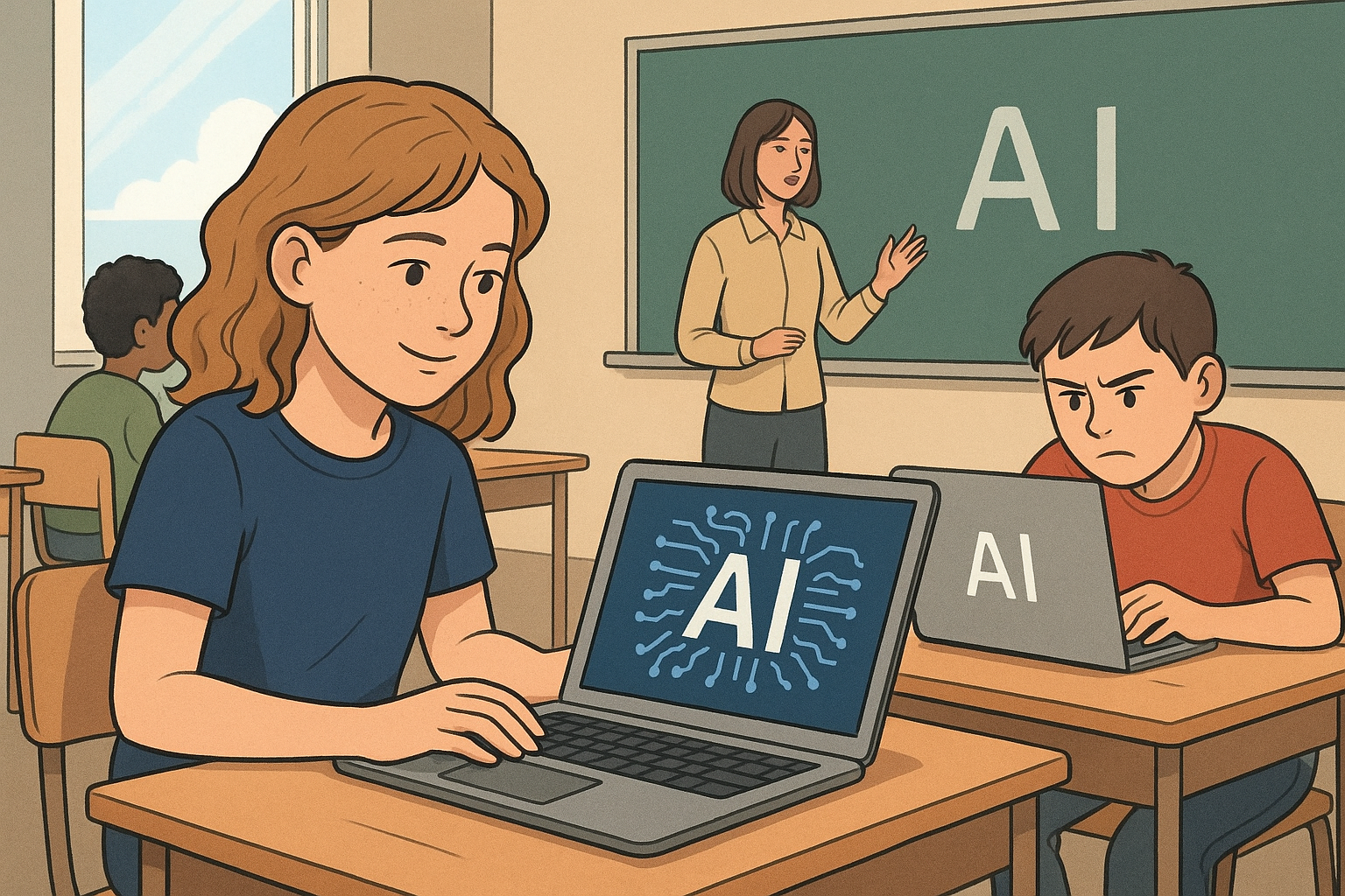 Lærerens nye hjelper eller elevenes snarvei?