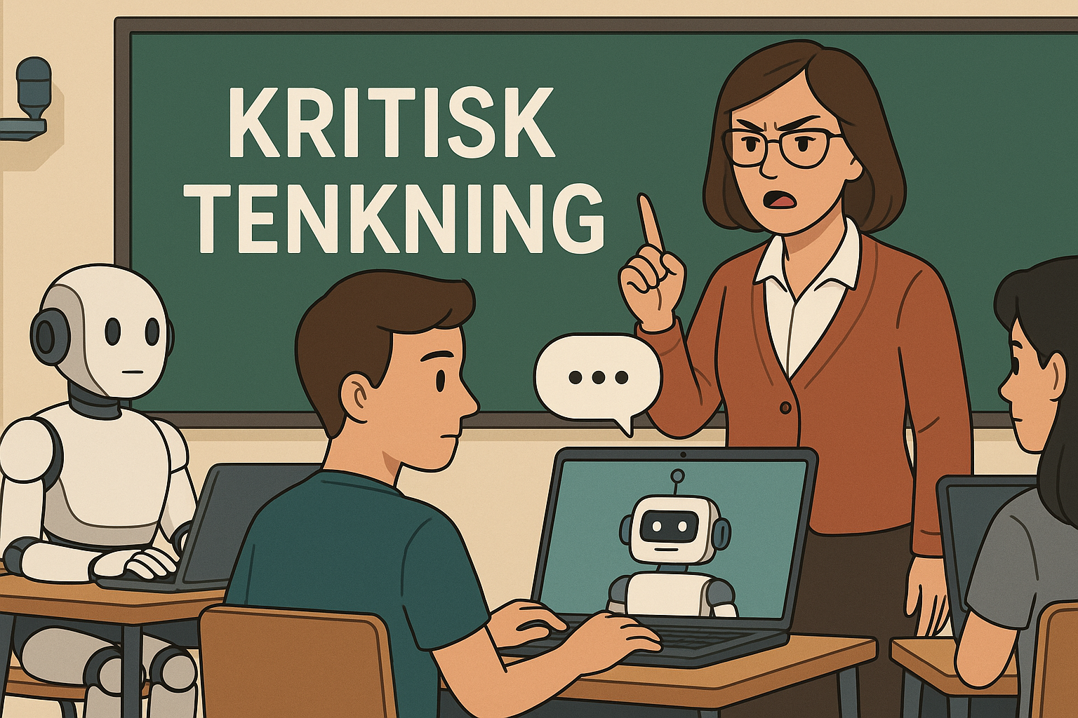 Å lære å tenke selv: Kritisk tenkning i møte med kunstig intelligens