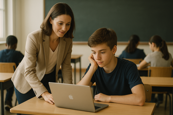 Fra hjelpemiddel til hinder – hva gjør læreren?